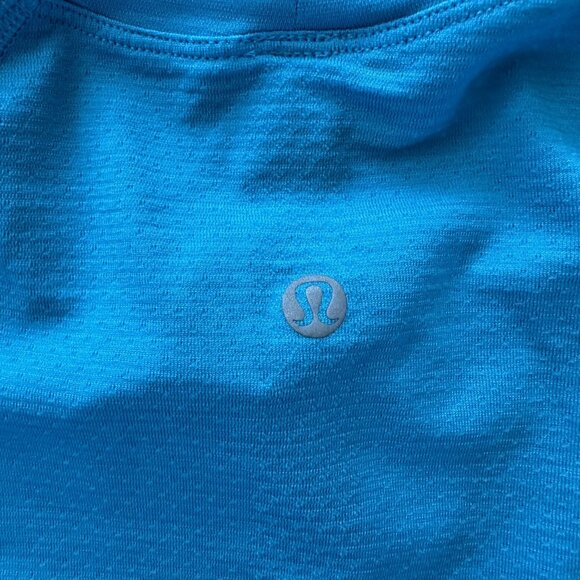 Lululemon Turquoise Tide Swiftly Tech Long-Sleeve Shirt 2.0 Race Length Size 2 - Picture 4 of 5